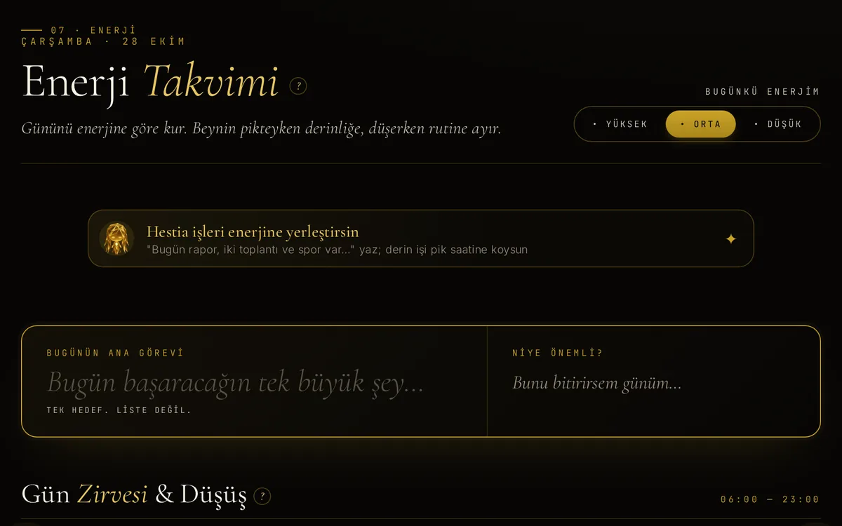 Enerji Takvimi